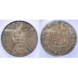 Charles II Maundy 4d undated issue CGS slabbed as EF70