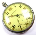 Jaegar Le Coultre British Military Issue General Service Time Piece (GSTP) . Marked on the back G.