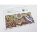 Half Sovereign 2008 BU in the "Royal Mint" packaging