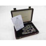 Cook Islands "History of the Royal Family Gold Proof collection". Twenty gold proof Dollars (½g of