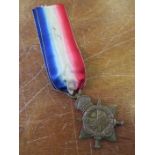 1915 Star to 12635 Pte Charles Kellaway 5th Battalion Dorset Regiment. Killed in Action 21st August,