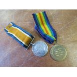 BWM and Victory Medal (only entitlement) to 4639 Pte William E Grigg Royal Fusiliers. War Medal is