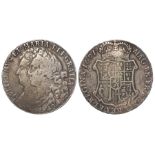 Scotland, William & Mary Forty Shillings 1691 Tertio, S.5649, toned GF, light porosity.