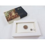 Half Sovereign 2009 BU in the "Royal Mint" packaging