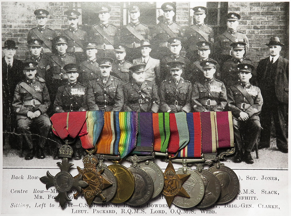 MBE, 1915 Star Trio, GSM (Iraq Clasp), Defence Medal, 39-45 Star, War Medal, LSGC Medal and MSM (