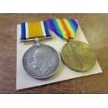 BWM and Victory Medal to 25739 Sjt Frederick E Evans 5th Battalion Dorset Regiment