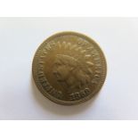 USA Cent 1869 VF