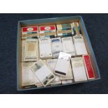 Box containing approx 47 complete sets of cigarette issues, mainly Will's & Player's mixed condition