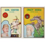 Colinville Gum, complete set, Prairie Pioneers, VG - EXC cat value £125 scarce as a set
