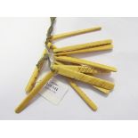 Bone teething sticks