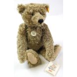Steiff - Handmade Mohair Teddy Bear - "1920 Classic Teddy Bear". With Steiff Golden Stud In Ear,