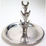 Silver Ring Tree H/M Sheffield 1922 weight approx 2 oz