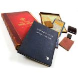 The Handy Royal Atlas by W. & A. K Johnston Ltd, 1913, together with a few other maps and books