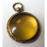 9ct Gold Open Face Locket weight 5.9 grams