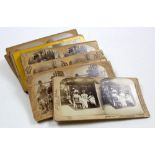 Stereoview Cards. A collection of approx. twenty-nine stereoview cards, circa 1890s, some by Geo.