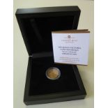 Sovereign 1860 VF/GVF in a "London Mint" box with certificate stating "6 over lower 6 Error of