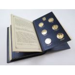 Churchill (Winston) Centenary trust silver gilt Proof Medallions. A 24 piece set in hard plastic