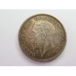 Crown 1927 wreath (impaired proof) toned VF