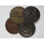 French Medallions (4): Jewellery Congress paris 4-8 July 1937, an attractive bronze medal,