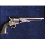 Colt US Civil War Army percussion revolver with US Colt America address on the barrel matched