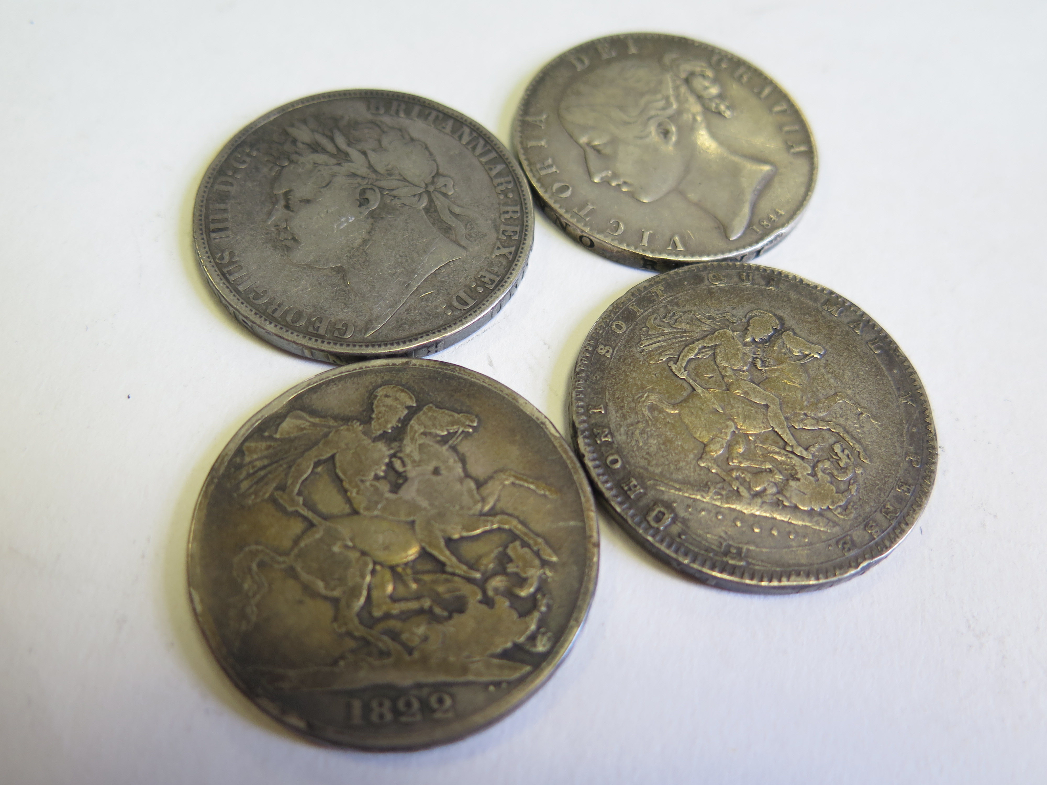 GB Halfcrowns (6) 1816 to 1821 various, Fair to Fine.