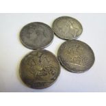 GB Halfcrowns (6) 1816 to 1821 various, Fair to Fine.