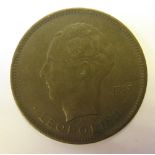Belgian Congo 5 Francs 1937 VF