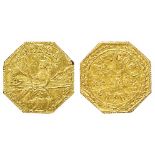 USA California 'Gold Rush' charm coin: 'EUREKA' over Californian state seal. / '*CAL. GOLD* CHARM,