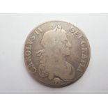 Crown 1666 elephant below bust (S2256) RE.X variety. Bold Fine