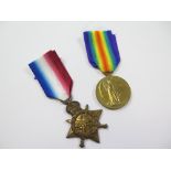 1915 Star and Victory Medal to 2328 Pte G McKeown Durham L.I. Killed In Action 26/5/1915 with the