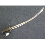 1796 pattern light cavalry officers sword no scabbard