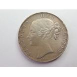 Crown 1844 cinquefoils, cleaned VF