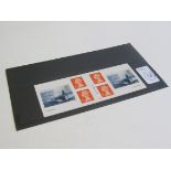 GB - 2001 Submarine self adhesive stamp booklet with cyl nos. Very fine (1)