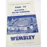 Blackpool v Bolton Wanderers, 2nd May 1953, Fa Cup Final