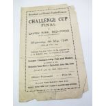Airducts v Hayes Wanderers, 4th May 1949, Challenge Cup Final - Brentford and District football