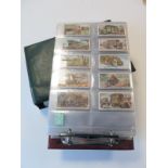 Collection of 30 complete sets & 1 part set contained in 2 modern albums, 1 contains cards of