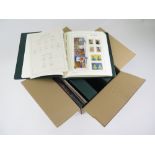 GB - fine mint & UM collection housed in special Lighthouse GB Albums + Slipcases, with stamps