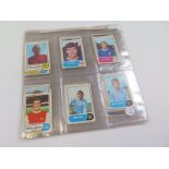 A & B C Gum, Footballers 1969 Green backs 2nd series (65-117) includes variants, 54 cards in