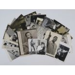 Boxing - Sugar Ray Robinson great collection of Original b & w press photos of his career.