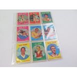 A & B C Gum, Footballers 1960 (1-42) set in sleeves, Black back, cat £157.50 F-G