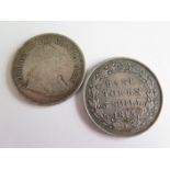 Bank Tokens (2): Three Shillings 1811 aVF edge knock, and Three Shillings 1815 VF