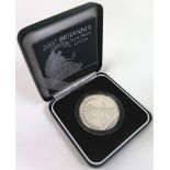 Britannia Two Pounds 2007 Silver Proof FDC. Boxed as issued