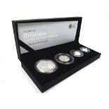 Britannia Silver Four coin set 2008. Proof aFDC. Boxed as issued