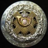9th Lanarkshire Rifle Volunteers Officers Plaid Brooch, unmarked silver (probably sterling