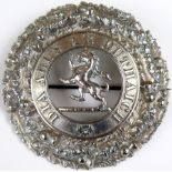 5th Bn Black Watch, large badge, Brooch