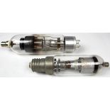 Two large valves, comprising Standard Telephones and Cables Ltd (4064A) & Brown Boveri (TQ 2/6),