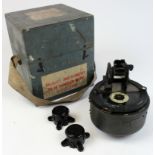 Azimuth Circle 4 navigational device, nos. 6A/890 & 40083H, in original case (sold as seen)