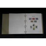 GB - collection of UM in special Royal Mail Album with stamps from c1971 to 1986, commems & defins