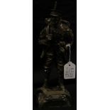 A well executed statuette of an 'Old Contemptible' to commemorate 'The Great War 1914-1918'.