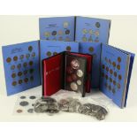 Canada, accumulation of coins 19th-20thC including silver.